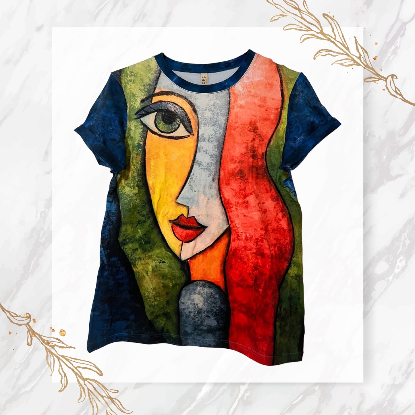 Tshirt Rostro Oleo
